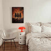 Riders Through The Fire - Premium Semi - Glossy Poster - The House Of BLOC