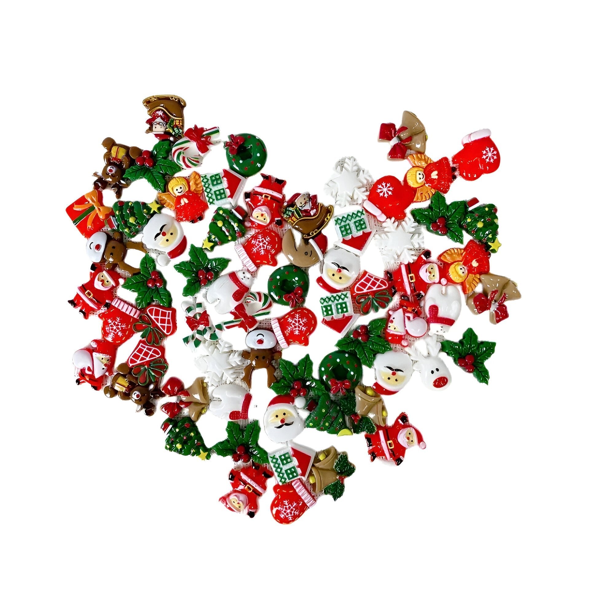 Set Of 50 Mixed Christmas Characters - The House Of BLOC