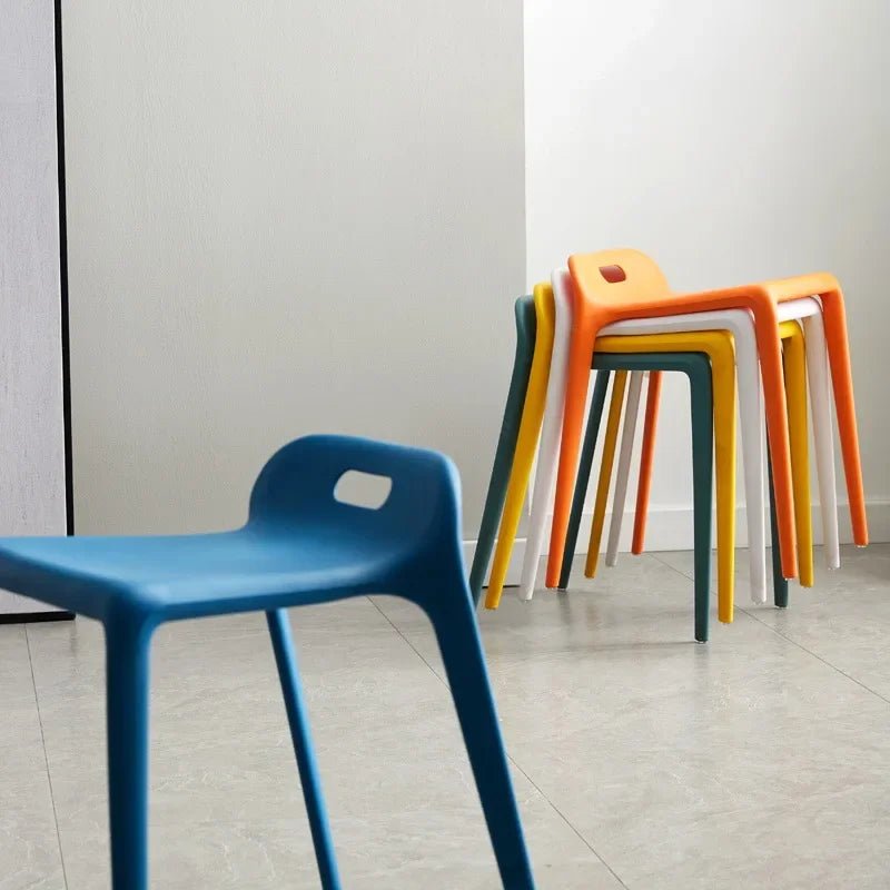 Set Of Four Colourful Modern Kitchen Dining Chairs - The House Of BLOC