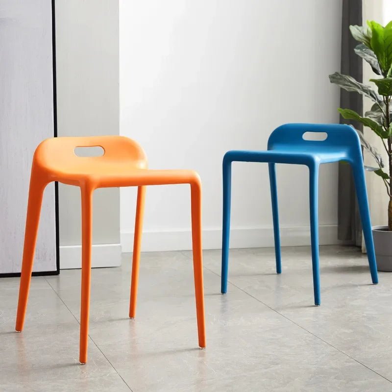 Set Of Four Colourful Modern Kitchen Dining Chairs - The House Of BLOC