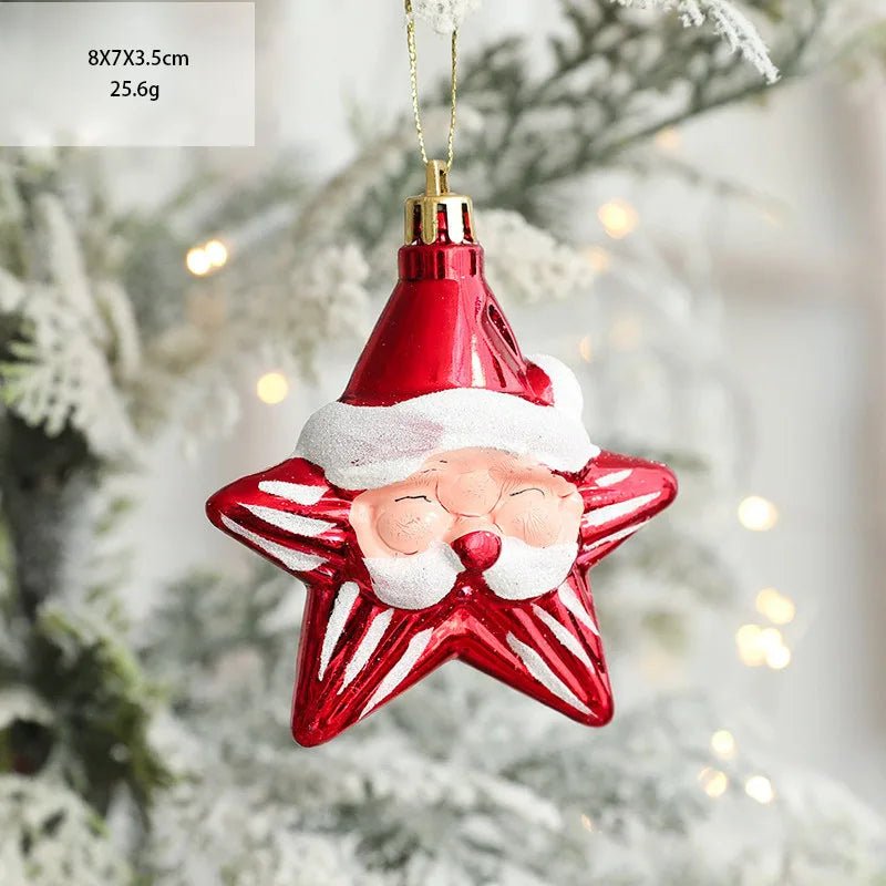 Set Of Two Traditional Christmas Tree Ornaments - The House Of BLOC