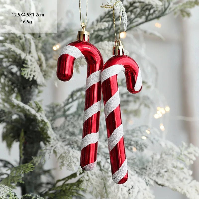 Set Of Two Traditional Christmas Tree Ornaments - The House Of BLOC