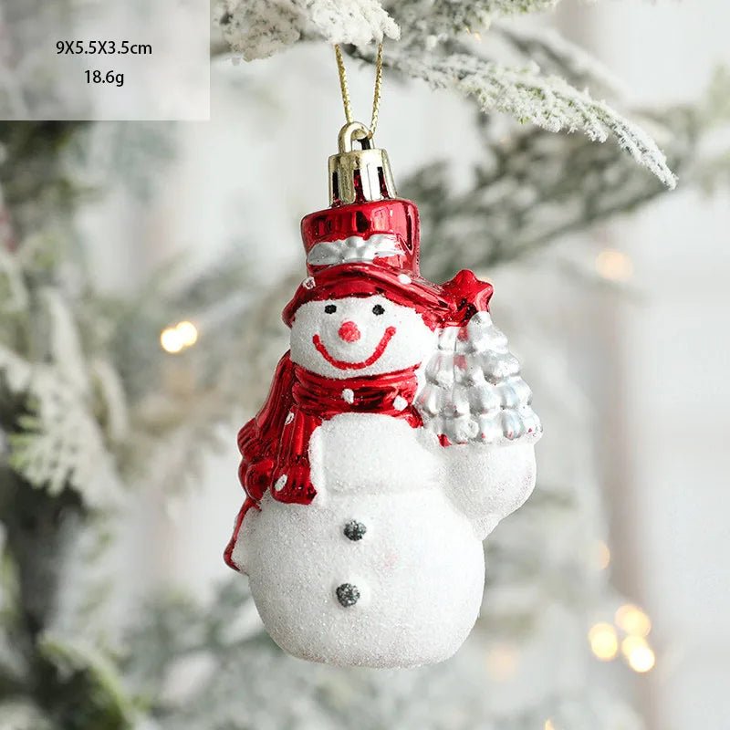 Set Of Two Traditional Christmas Tree Ornaments - The House Of BLOC