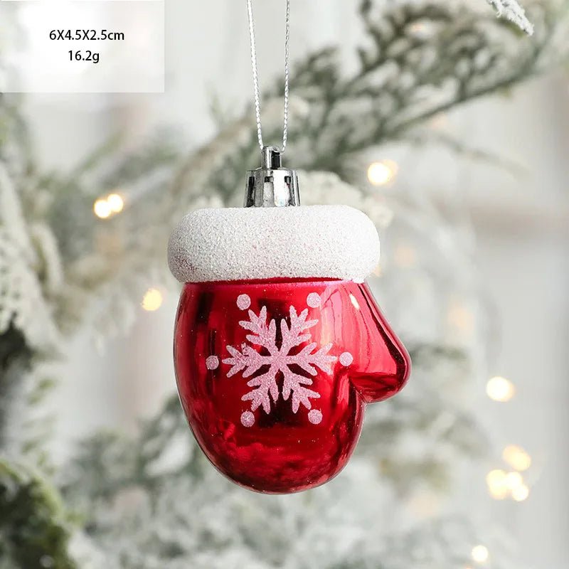 Set Of Two Traditional Christmas Tree Ornaments - The House Of BLOC