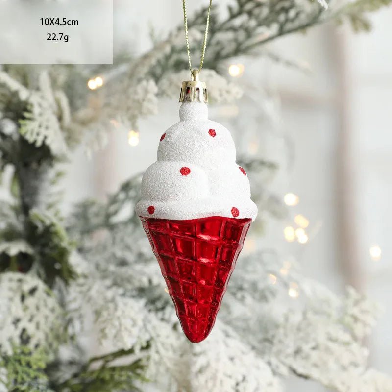 Set Of Two Traditional Christmas Tree Ornaments - The House Of BLOC