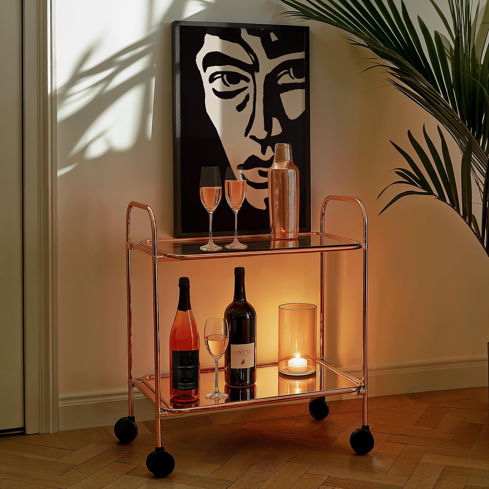 Shadow Lines - Premium Semi - Glossy Poster - The House Of BLOC