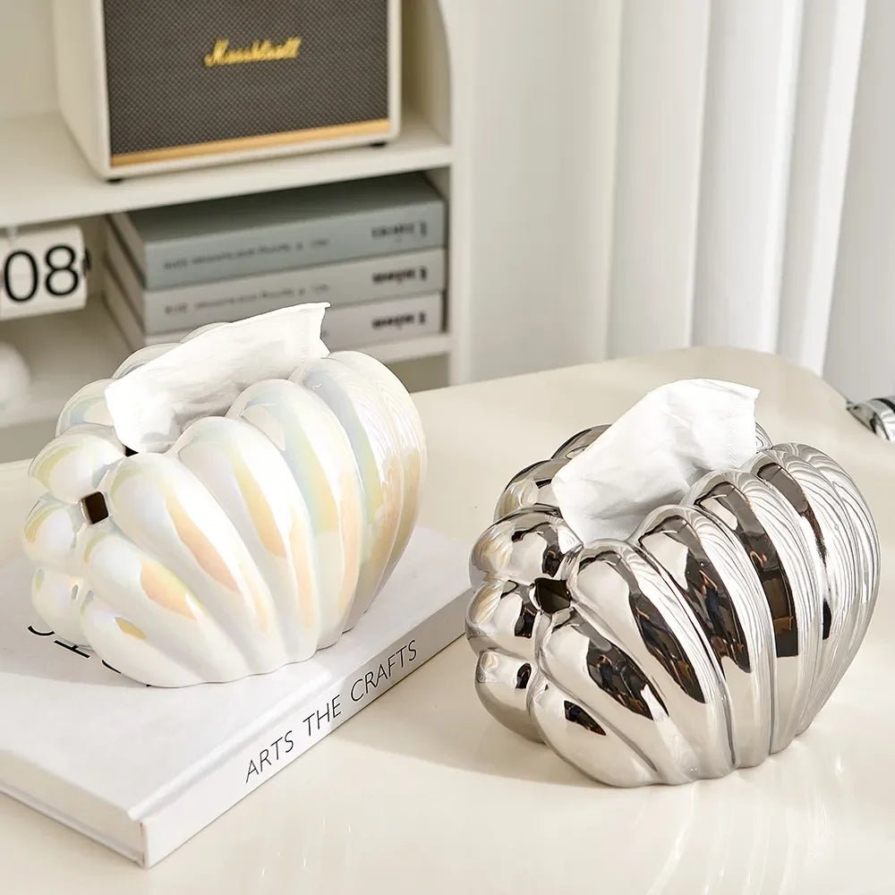 Shell Shaped Tissue Box - The House Of BLOC