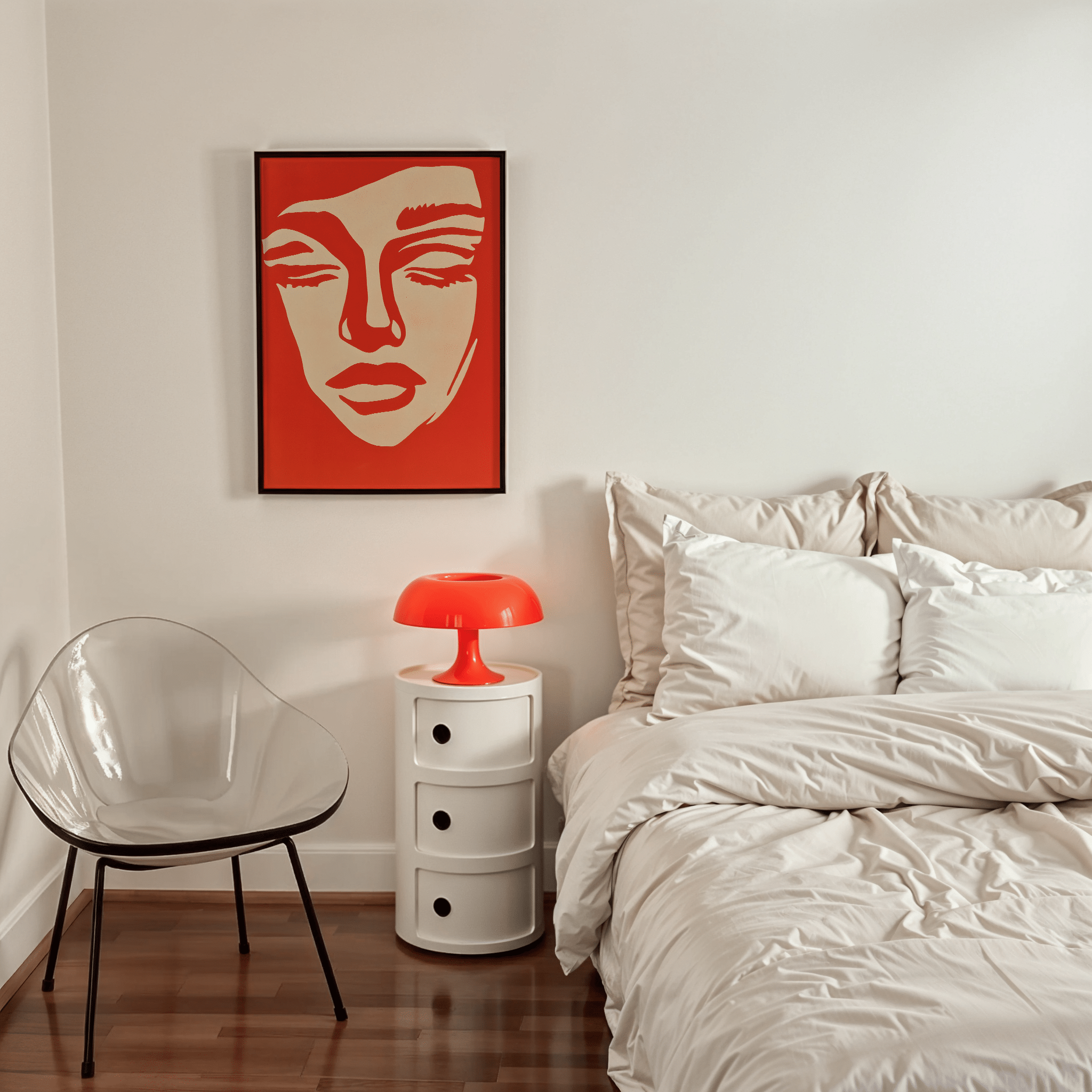Silent Flame - Premium Semi - Glossy Poster - The House Of BLOC