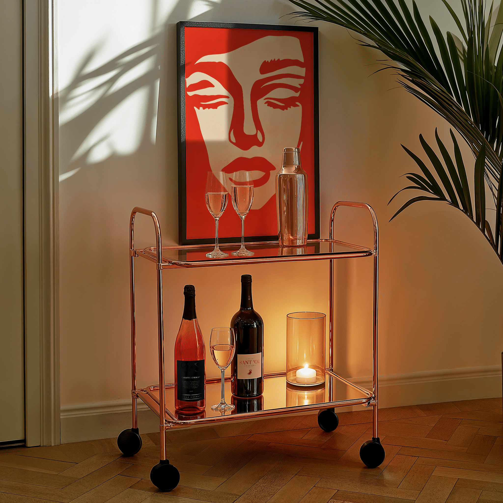 Silent Flame - Premium Semi - Glossy Poster - The House Of BLOC