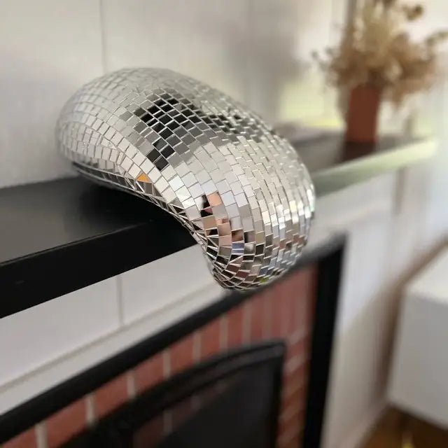 Silver Melting Disco Ball Decoration - The House Of BLOC