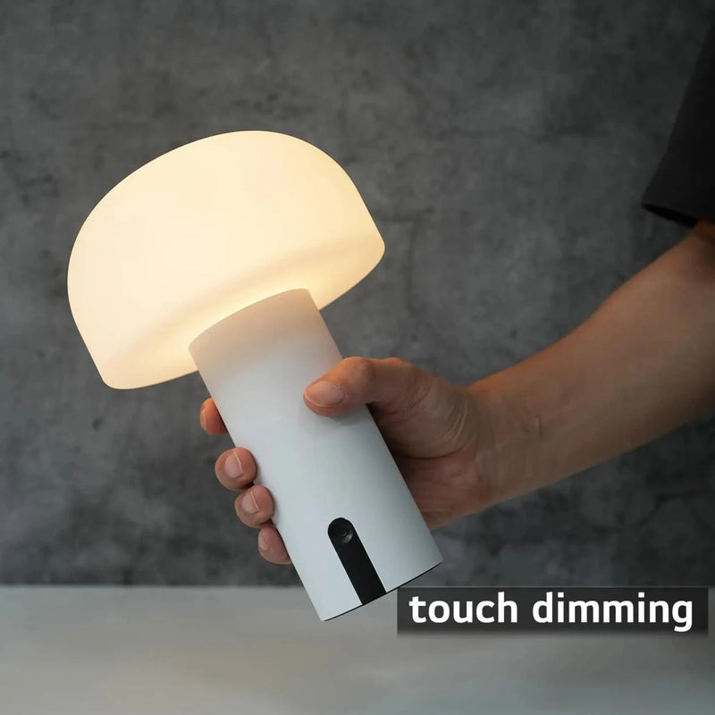 Simple Minimalist Mushroom Table Lamp - The House Of BLOC