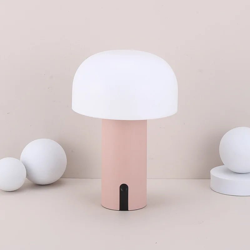 Simple Minimalist Mushroom Table Lamp - The House Of BLOC