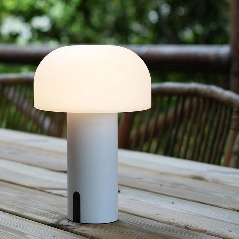 Simple Minimalist Mushroom Table Lamp - The House Of BLOC