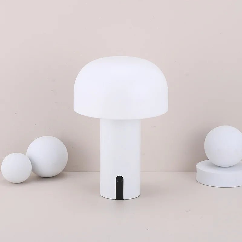 Simple Minimalist Mushroom Table Lamp - The House Of BLOC