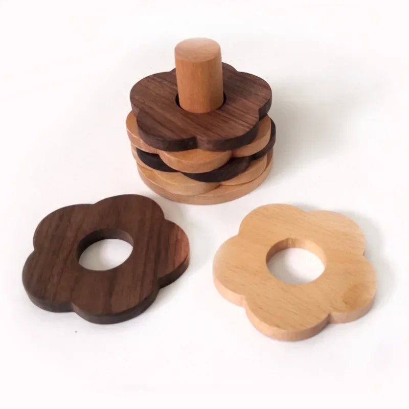 Six Piece Walnut Coaster Set - The House Of BLOC