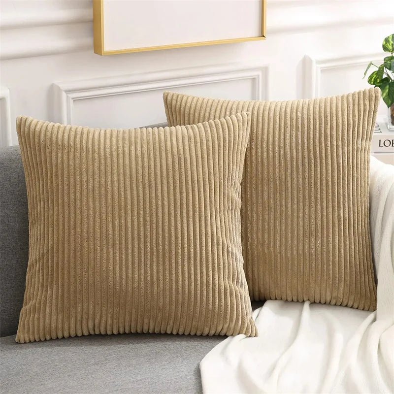 Soft Fluffy Corduroy Cushion Cover - The House Of BLOC