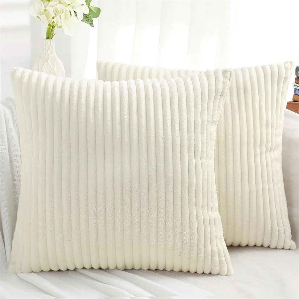 Soft Fluffy Corduroy Cushion Cover - The House Of BLOC