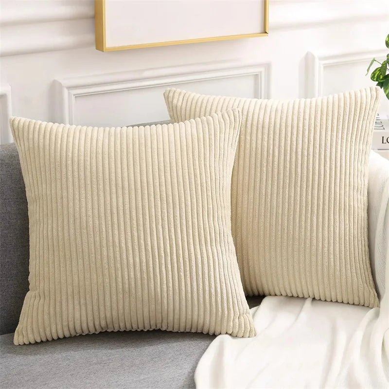 Soft Fluffy Corduroy Cushion Cover - The House Of BLOC