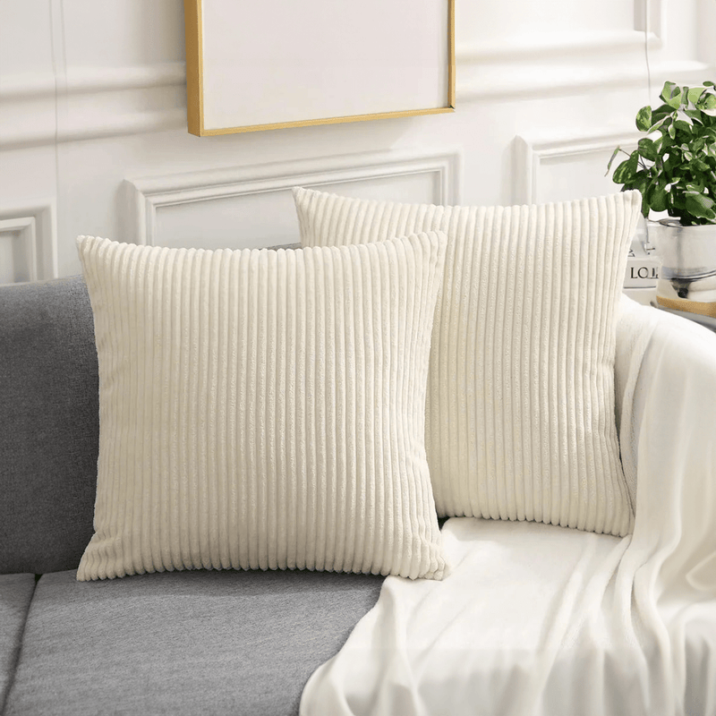 Soft Fluffy Corduroy Cushion Cover - The House Of BLOC