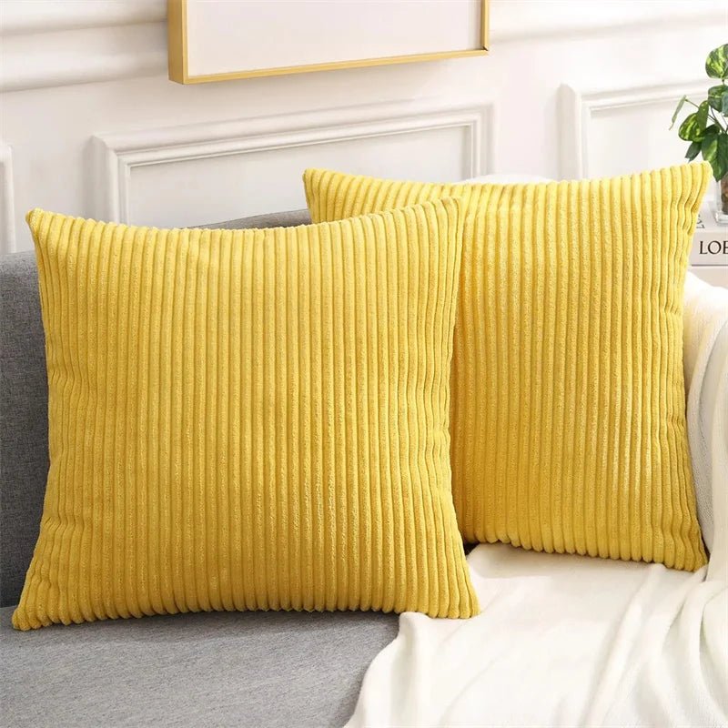 Soft Fluffy Corduroy Cushion Cover - The House Of BLOC