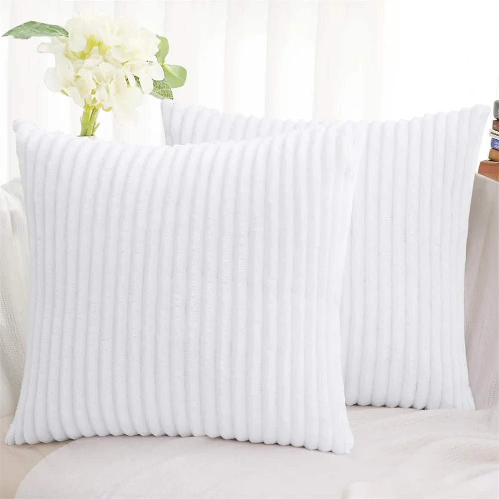 Soft Fluffy Corduroy Cushion Cover - The House Of BLOC