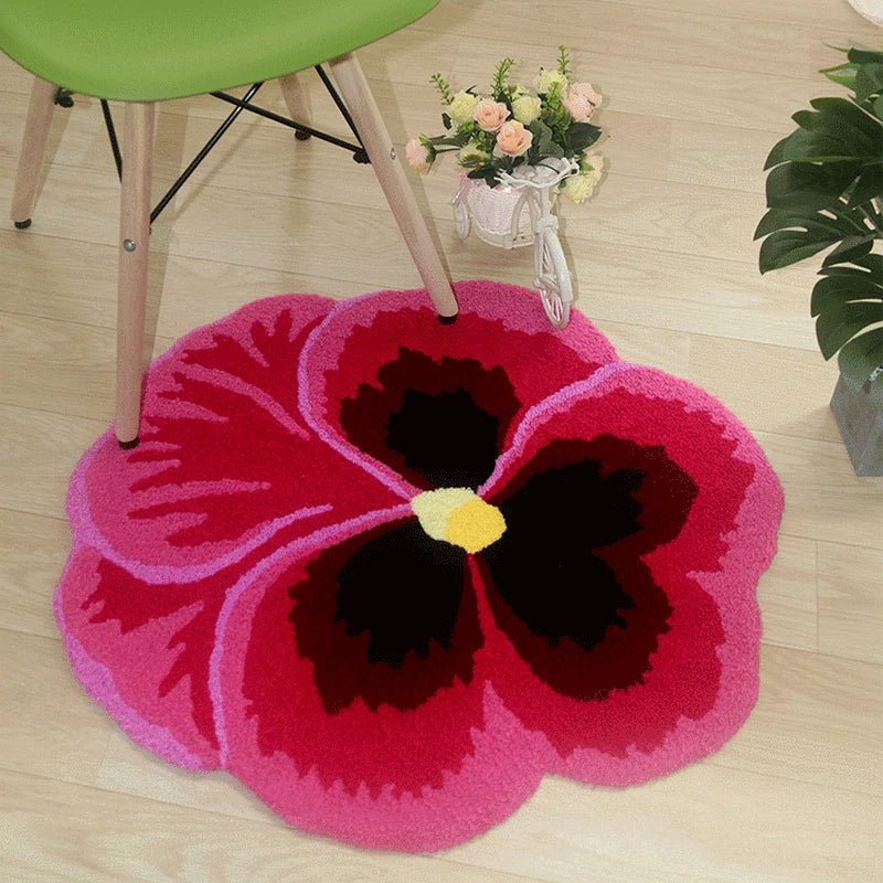 Soft Pansy Design Non Slip Bathmat - The House Of BLOC