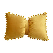 Solid Candy Colour Tasseled Cushion Cover - The House Of BLOC