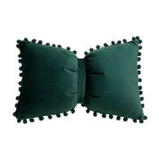 Solid Candy Colour Tasseled Cushion Cover - The House Of BLOC