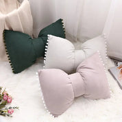 Solid Candy Colour Tasseled Cushion Cover - The House Of BLOC
