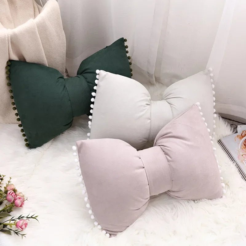 Solid Candy Colour Tasseled Cushion Cover - The House Of BLOC