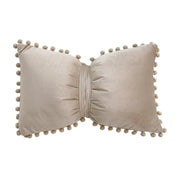Solid Candy Colour Tasseled Cushion Cover - The House Of BLOC