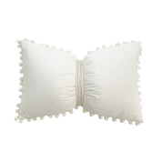 Solid Candy Colour Tasseled Cushion Cover - The House Of BLOC
