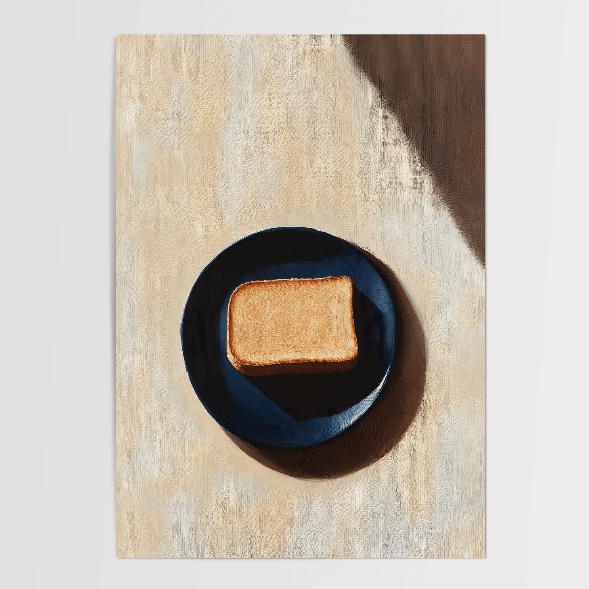 Solitary Slice - Premium Semi - Glossy Poster - The House Of BLOC