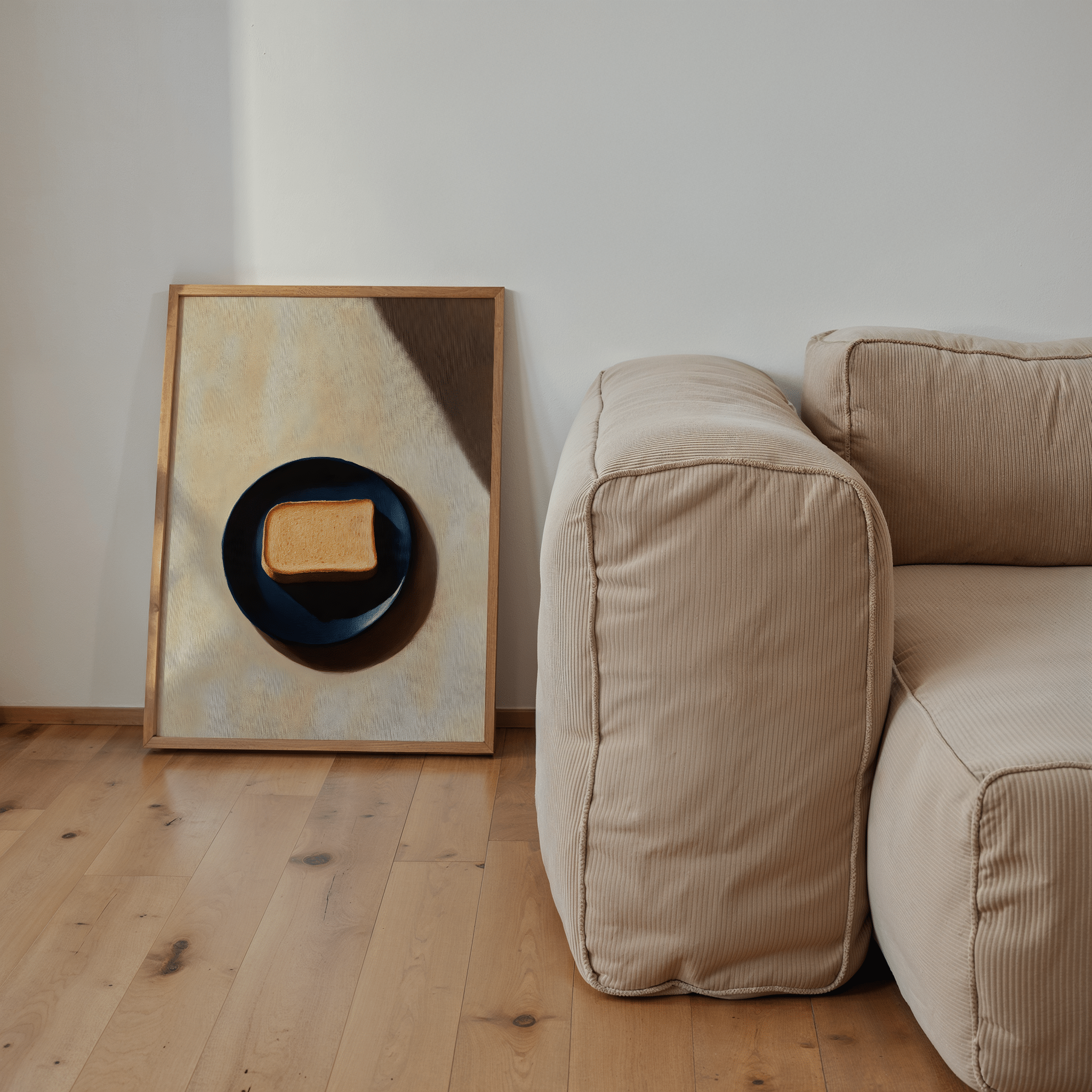 Solitary Slice - Premium Semi - Glossy Poster - The House Of BLOC