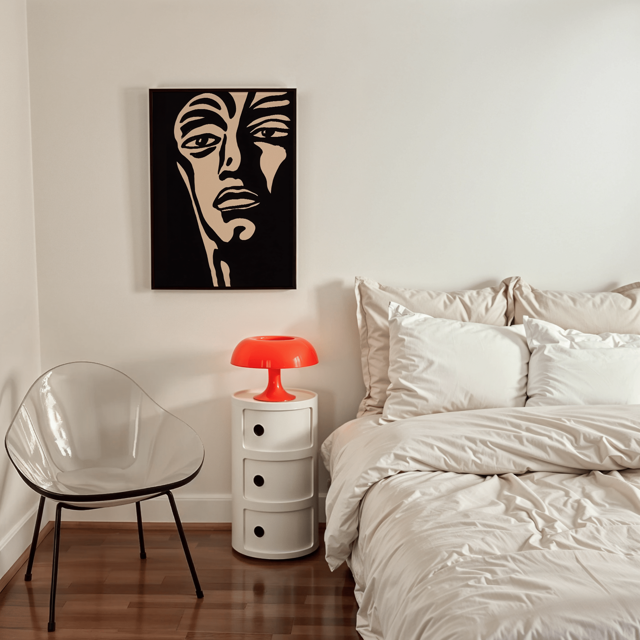 Split Gaze - Premium Semi - Glossy Poster - The House Of BLOC