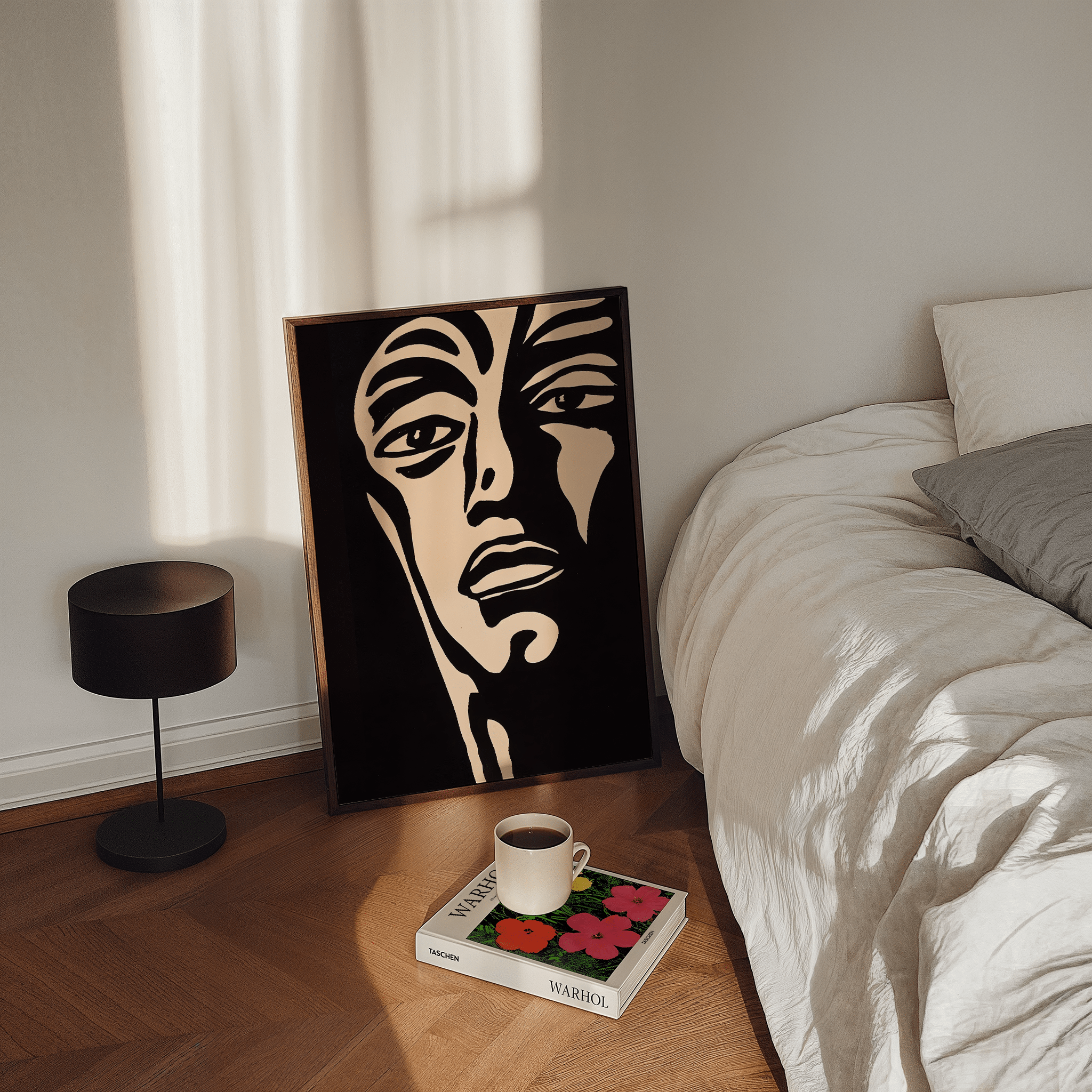 Split Gaze - Premium Semi - Glossy Poster - The House Of BLOC