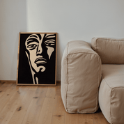 Split Gaze - Premium Semi - Glossy Poster - The House Of BLOC