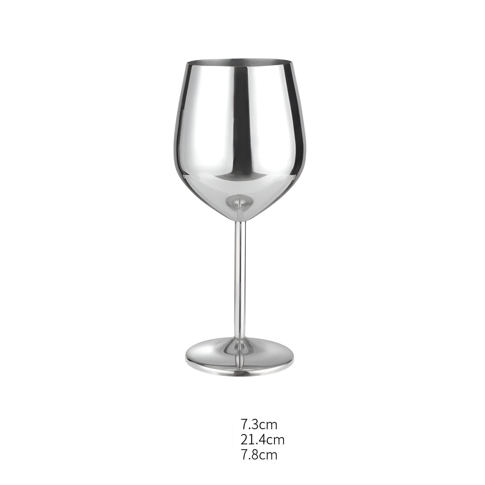 Stainless Steel Plated Wine Goblet - The House Of BLOC