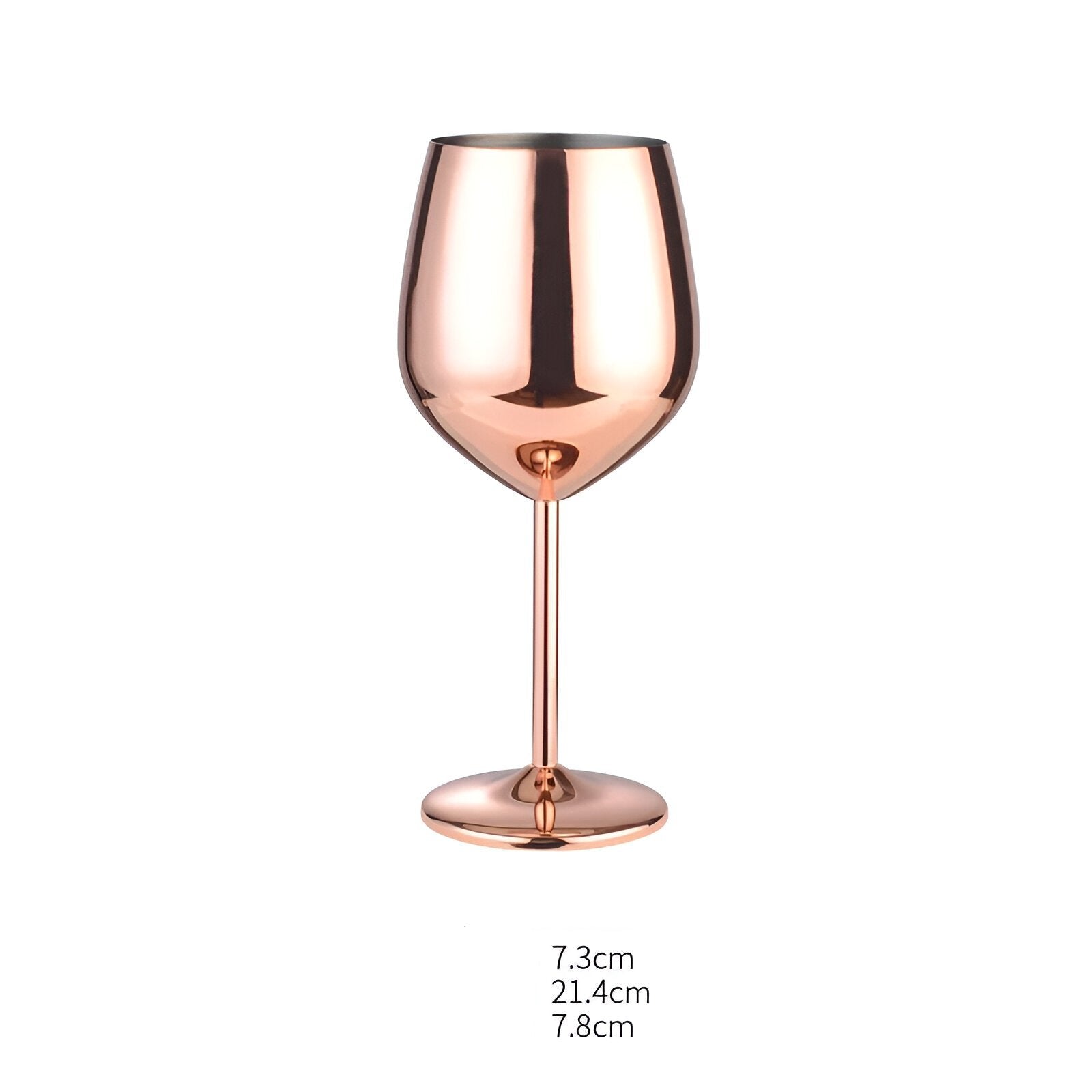 Stainless Steel Plated Wine Goblet - The House Of BLOC