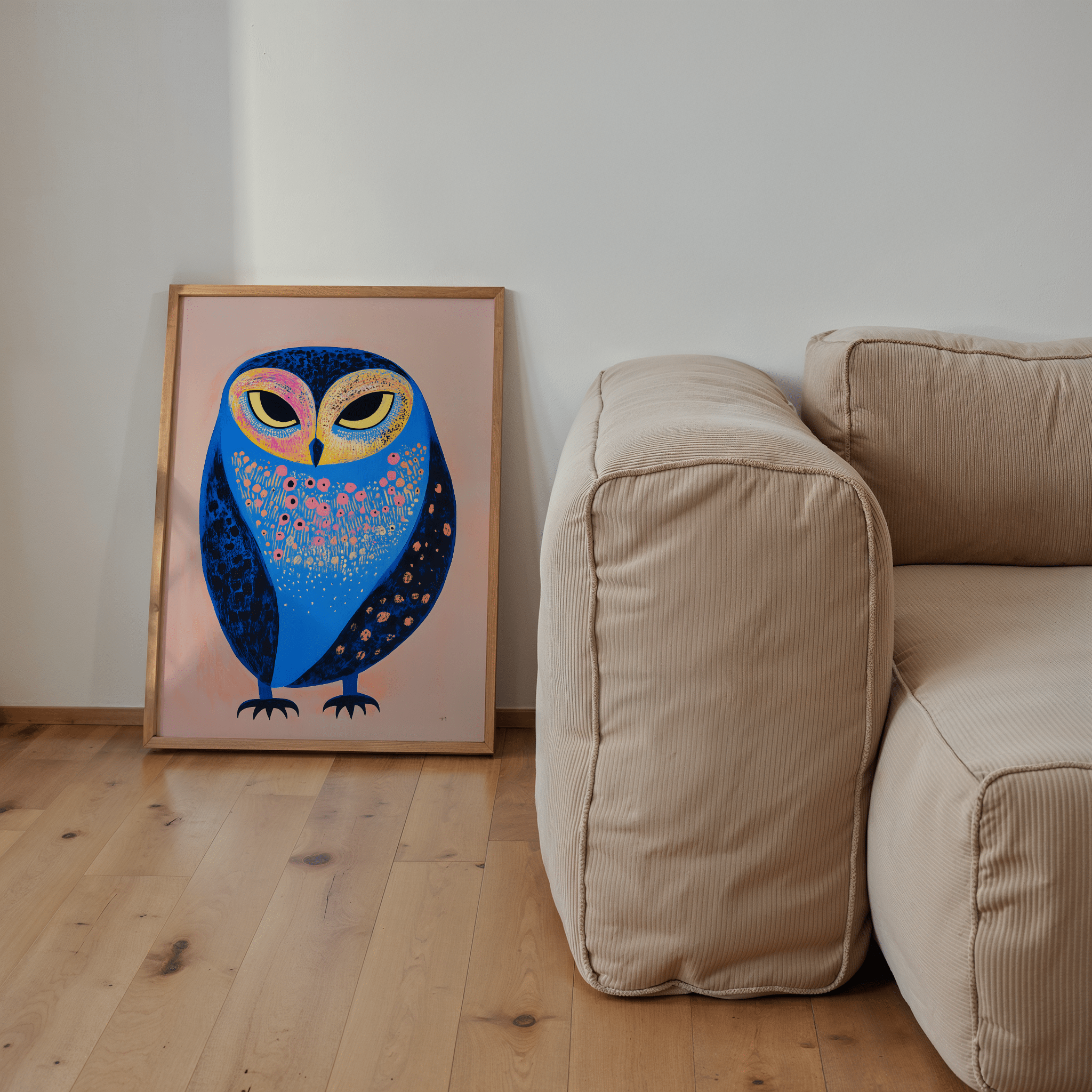Starlit Sage - Premium Semi - Glossy Poster - The House Of BLOC