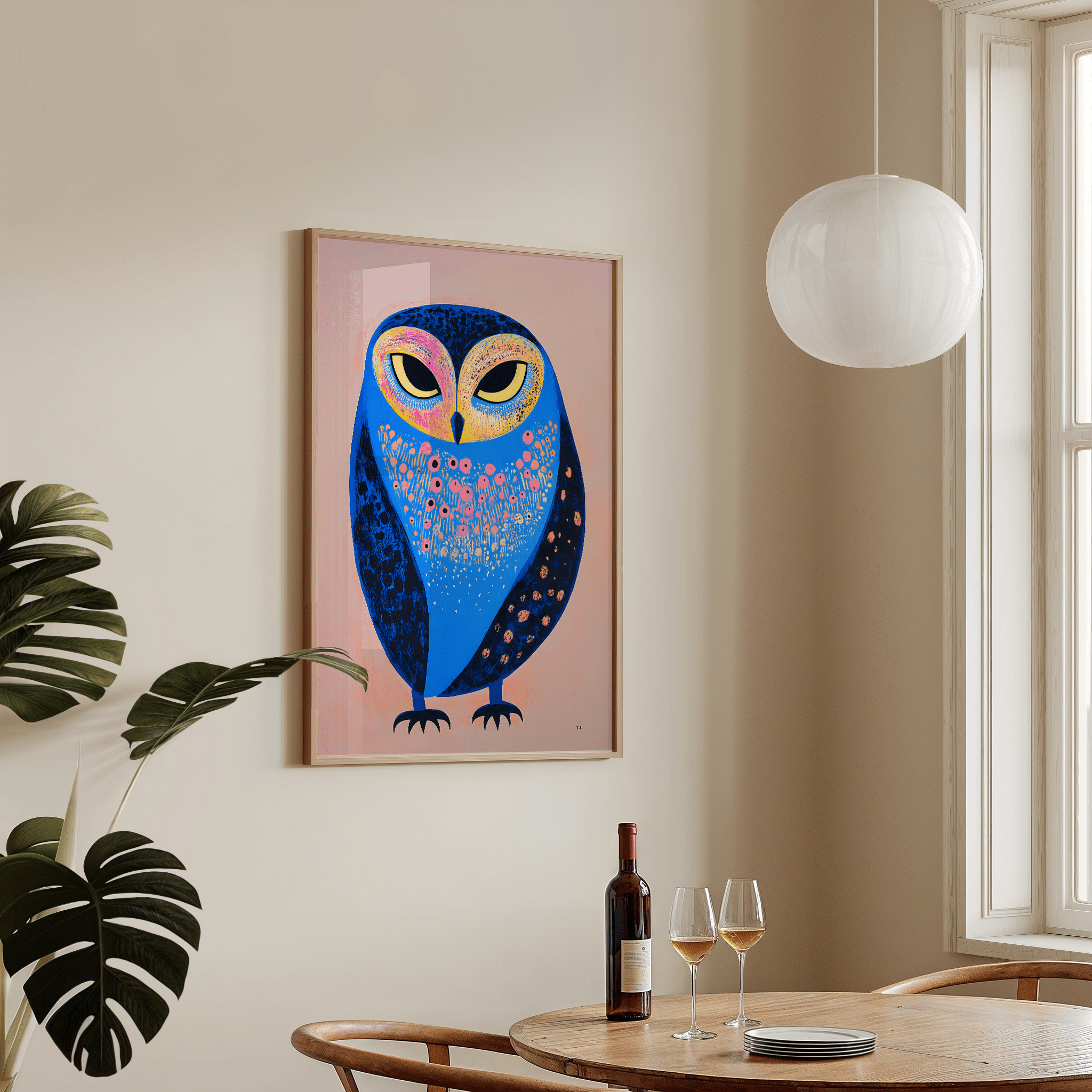 Starlit Sage - Premium Semi - Glossy Poster - The House Of BLOC