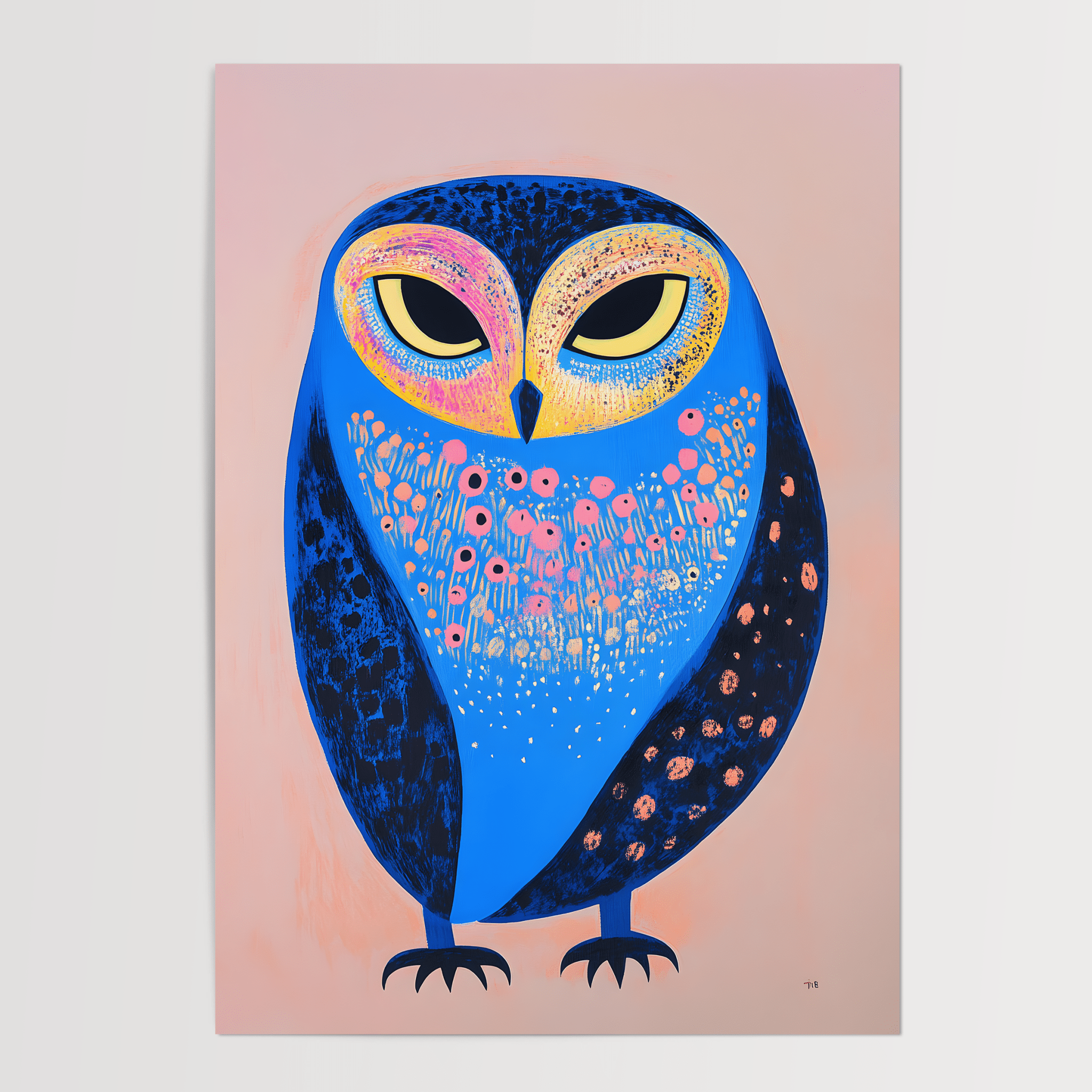 Starlit Sage - Premium Semi - Glossy Poster - The House Of BLOC