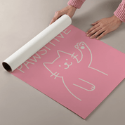 Stay Pawsitive Animal Slogan Poster - Premium Semi - Glossy Poster - Mounted Framed Poster - The House Of BLOC