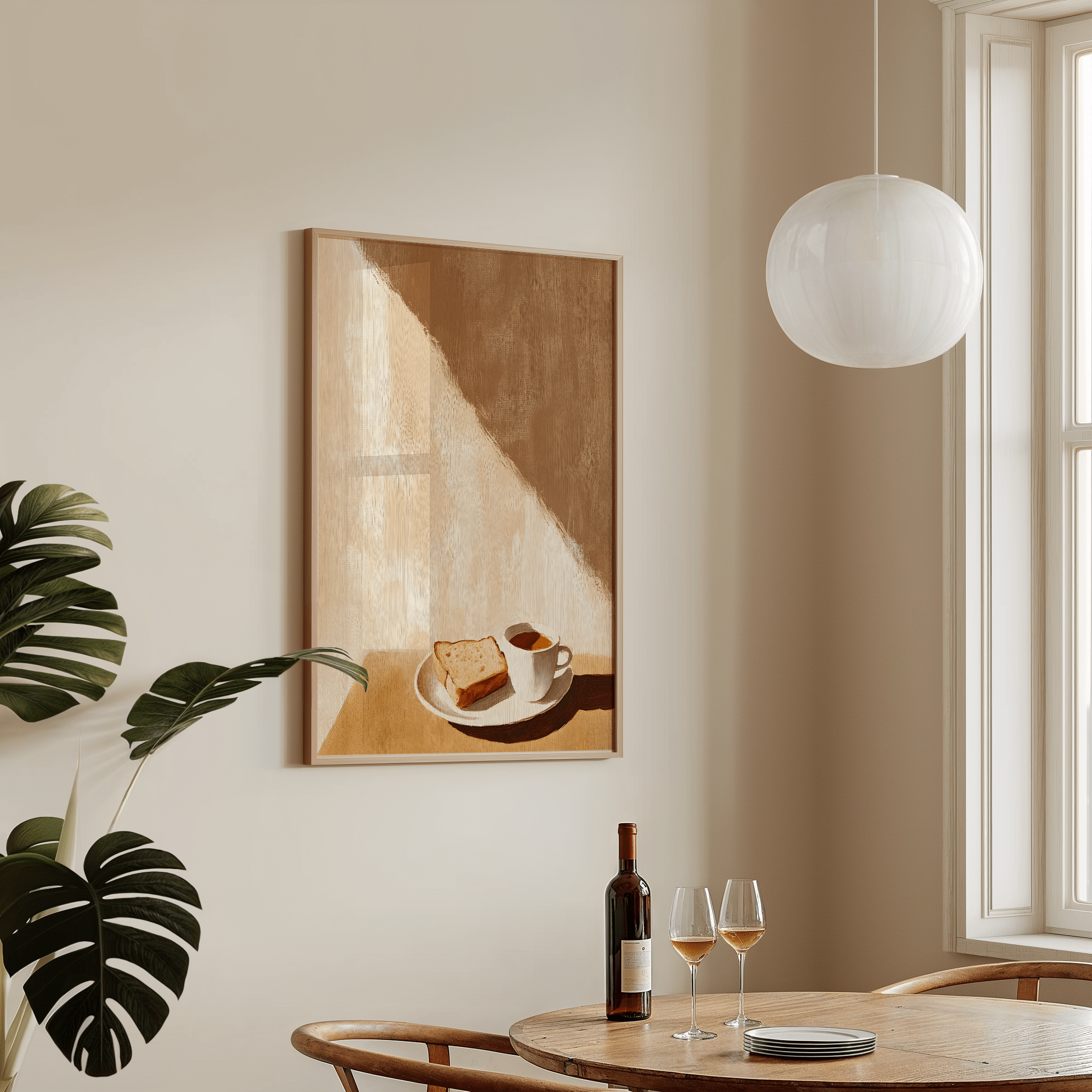 Still Life, Warm Morning - Premium Semi - Glossy Poster - The House Of BLOC