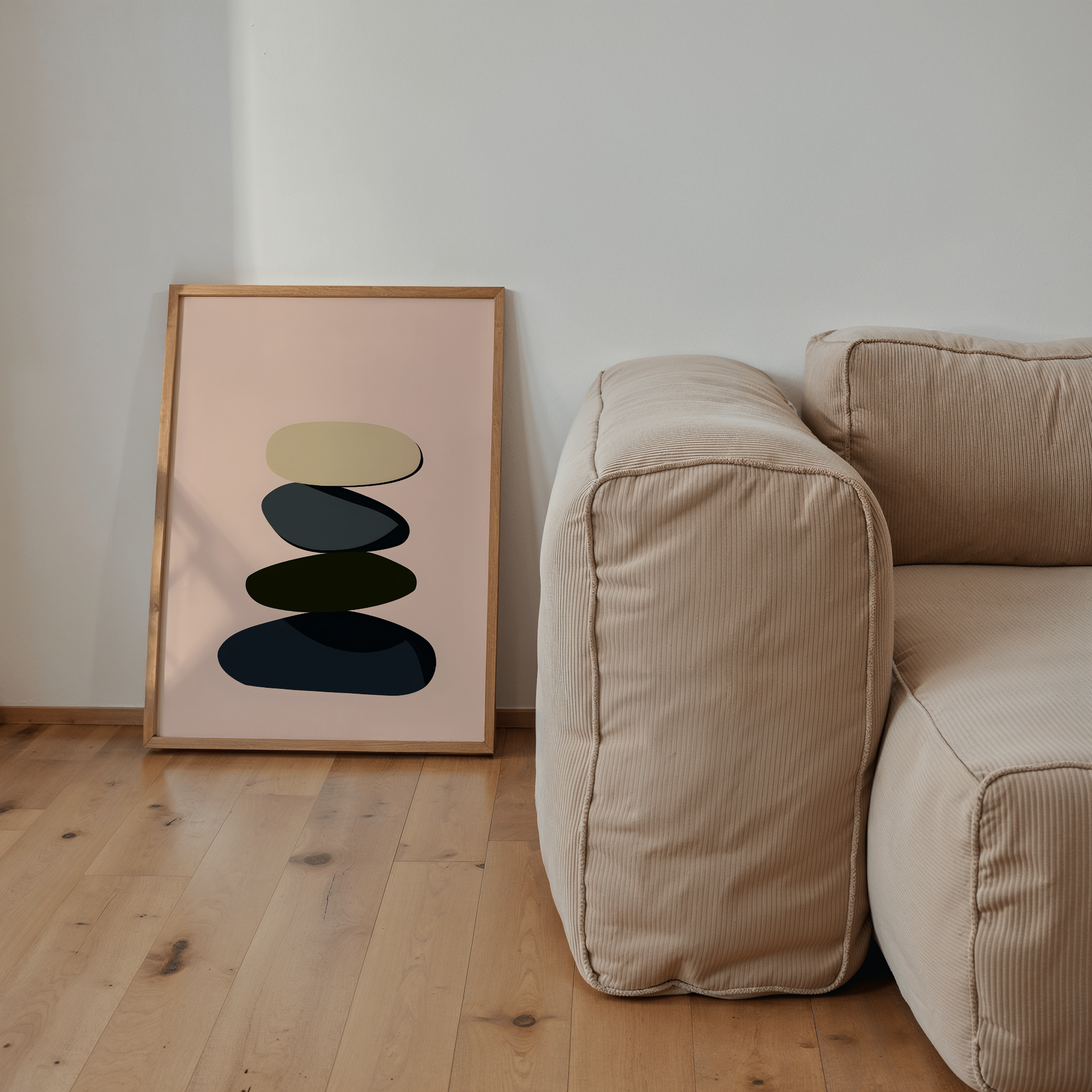 Stillness In Layers - Premium Semi - Glossy Poster - The House Of BLOC