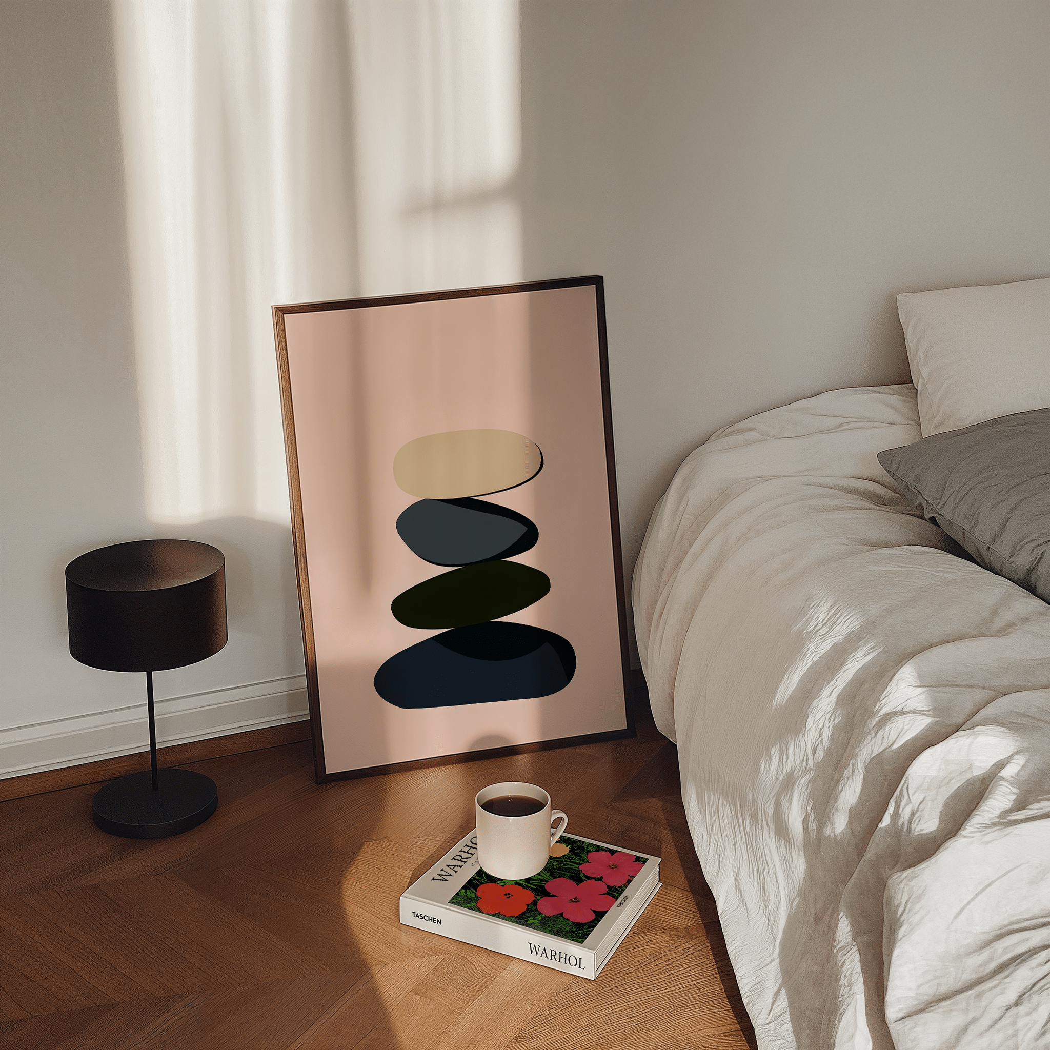 Stillness In Layers - Premium Semi - Glossy Poster - The House Of BLOC