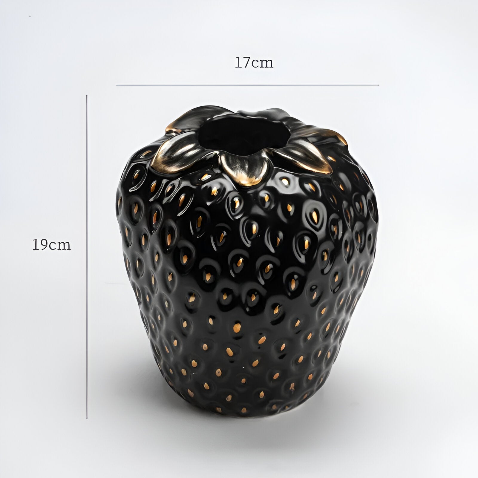 Strawberry Ceramic Flower Vase - The House Of BLOC