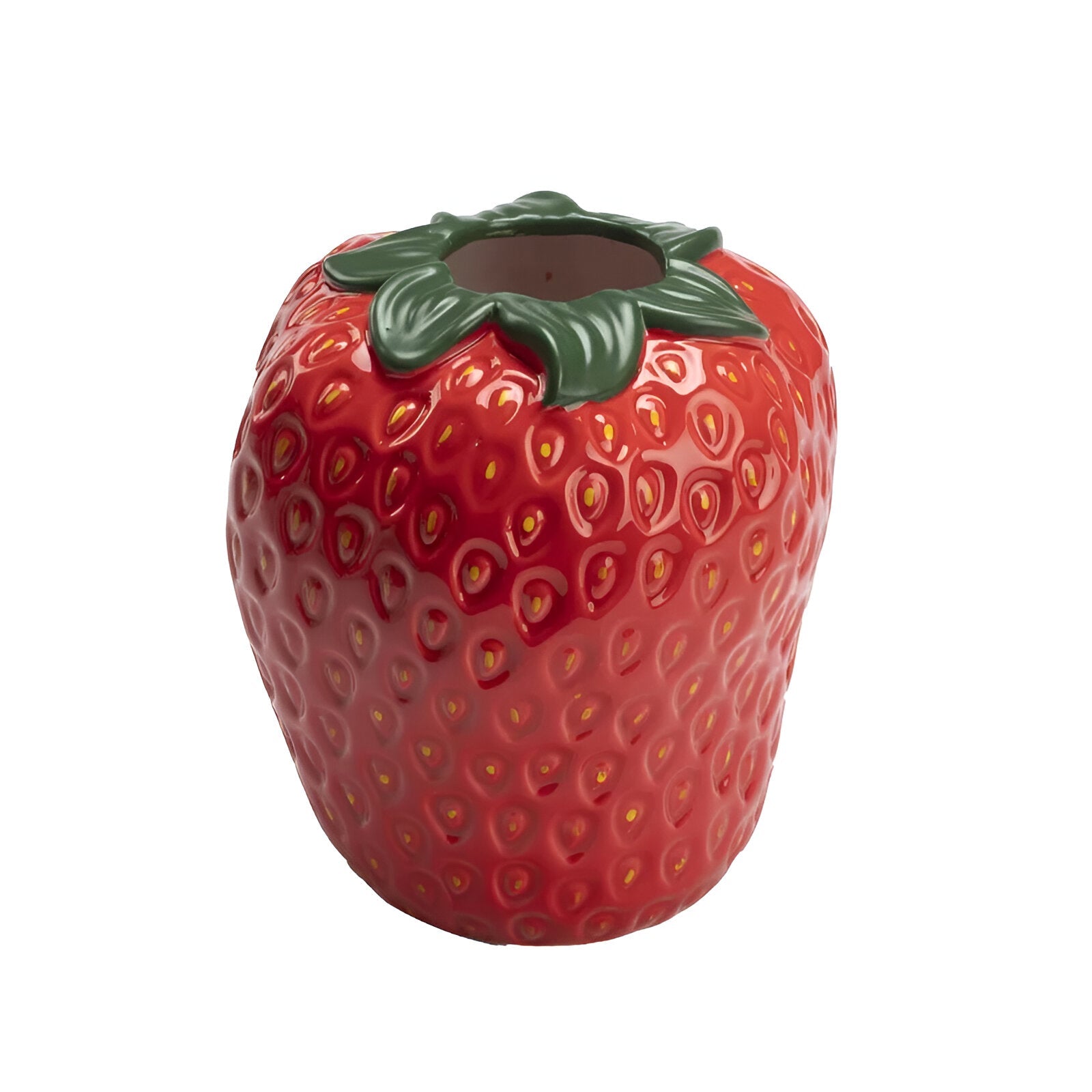 Strawberry Ceramic Flower Vase - The House Of BLOC