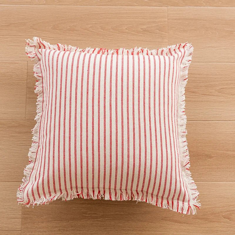 Striped Jacquard Cushion Cover - The House Of BLOC