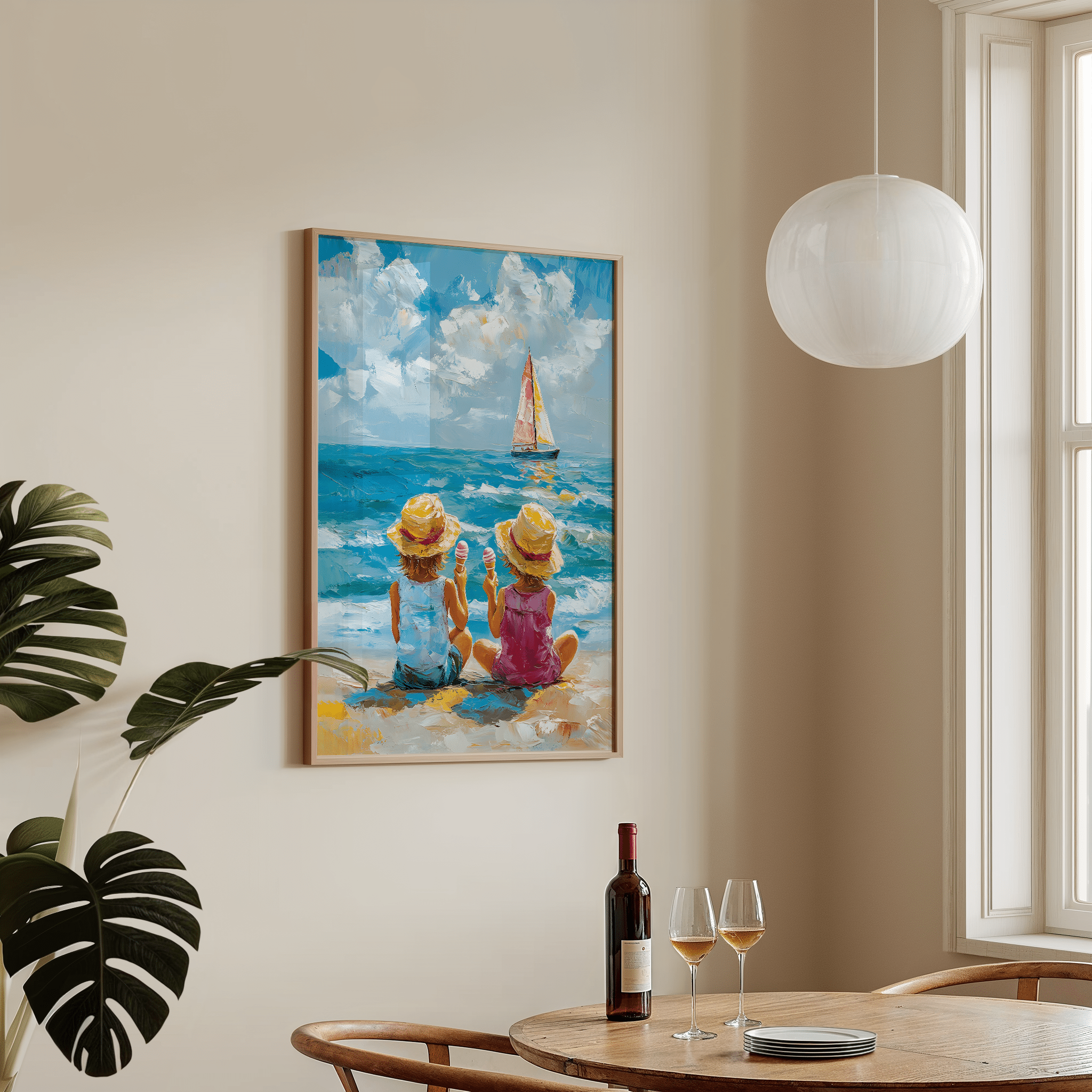 Summer's Sweet Escape - Premium Semi - Glossy Poster - The House Of BLOC